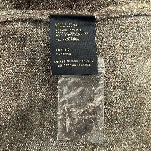 TRIBAL DeNIME Sleeveless Open Boho Cascade Cardigan Sweater Vest - Picture 6 of 8